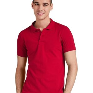Symbol Men's Cotton Rich Solid Polo Tshirt | Collar Tshirts | Half Sleeves | Plain-Regular Fit (Available in Plus Size and Combo Pack of 2)